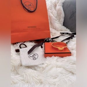 Hermes Enamel Clic H bracelet